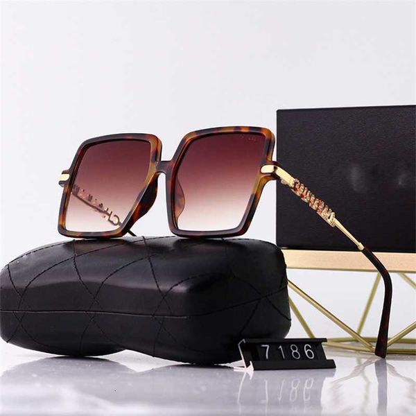 

designer sunglasses 2023 new large frame sunglasses fashion street pgraph personality hollow out mirror legs glasses, White;black