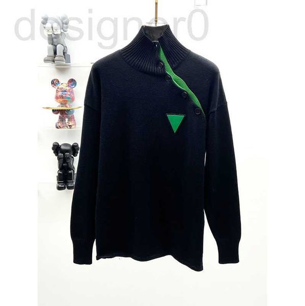 

men's sweaters popular designer sweater knit mens and women's knitted turtleneck fashion letters black long sleeve jumper oversize, White;black