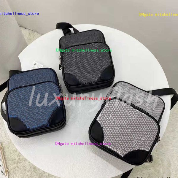 

plaid printing designer men check chest bag 21ss latest luxurys fashion waist bags women versatile compact high-quality handbags cross body