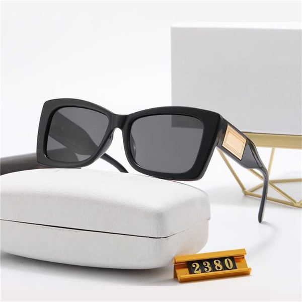 

designer sunglasses 2023 new women's polarized elegant sunglasses fashion trend star net red sunglasses 2380, White;black