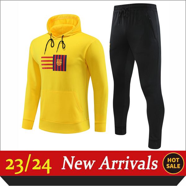 

2023/24 tracksuits sets p s g paris tracksuit set arsen men chandal futbol survetement barce lonatraining suit soccer red blue yellow size x, Gray