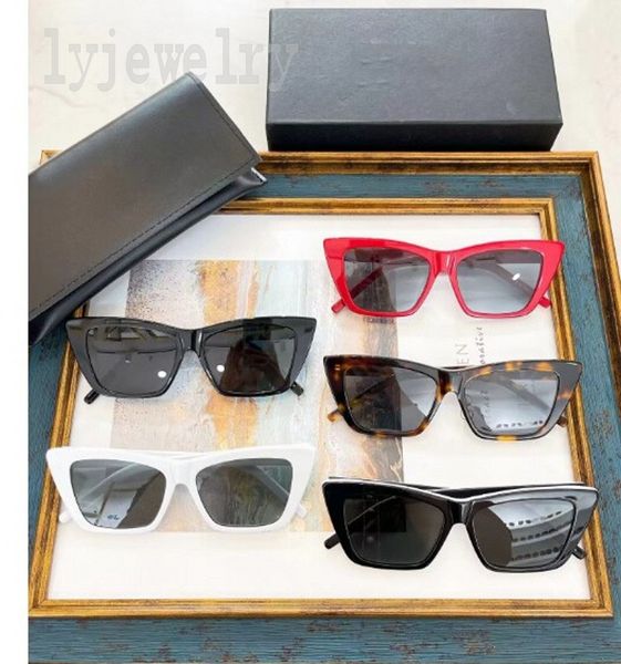 

276 mica designer sunglasses womens polarized sunglasses uv protection vintage gafas de sol trendy wide nylon lens mens glasses summer pj020, White;black