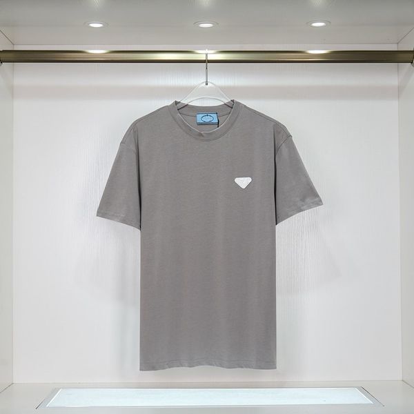 

mens designer t shirts fashion tshirts men shirt luxury t-shirt tee clothing crew neck short sleeve breathable cotton letter casual for man, White;black