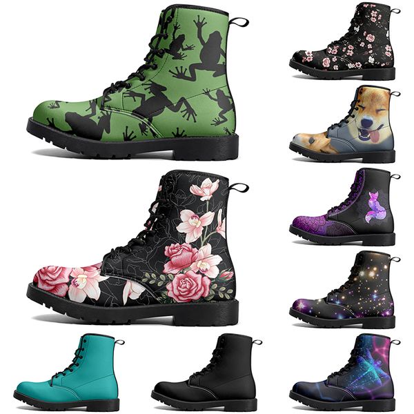 

DIY new Classic Martin Boots Non-slip autumn winter man women Versatile Customized warm Fashion Versatile Elevated Casual Customized Boots 66685