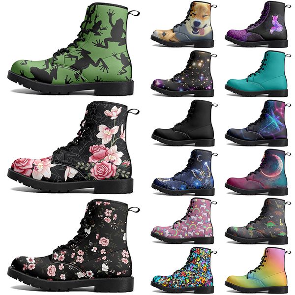 

DIY Classic Martin Boots Non-slip autumn winter man women hight cut trend Versatile fashion warm Elevated Casual Customized Boots 66220