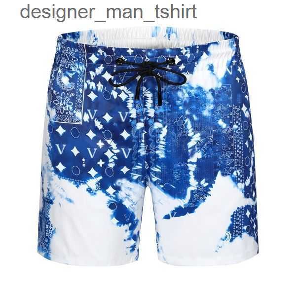 

swim shorts mix brands mens summer fashion beach pants designers board short gym mesh sportswear quick drying swimwear printing man s clothi, Black