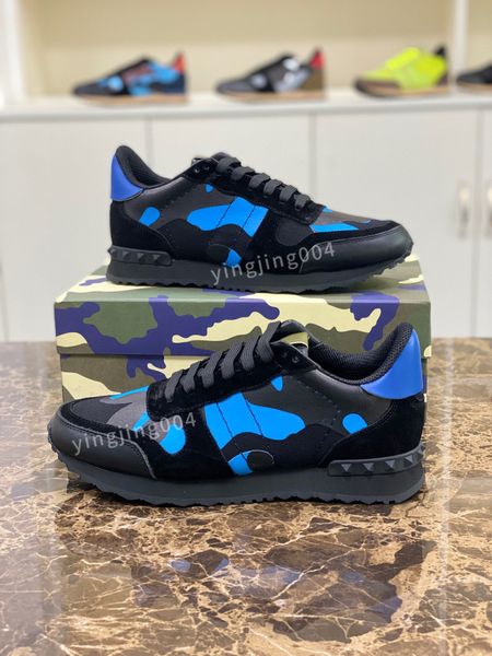 

luxury fashion boots designer shoes real leather handmade multicolor gradient sneakers men shoe, Black