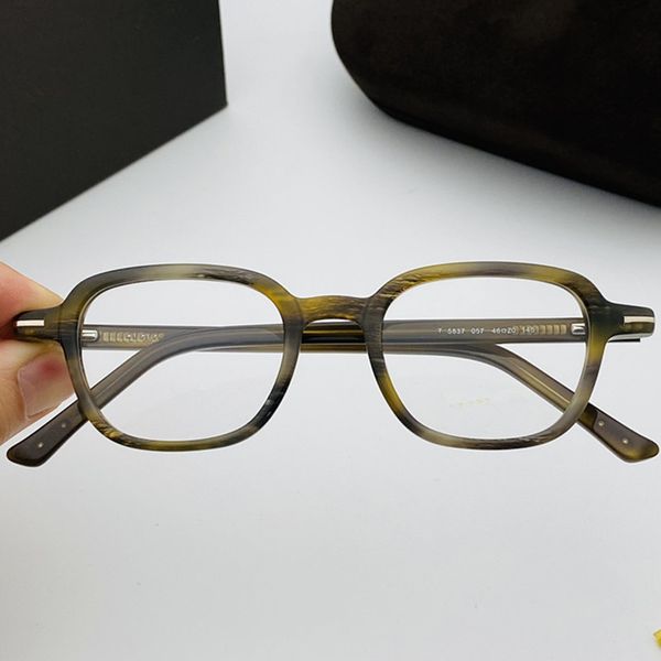 

luxury small square frame for glasses retro-vintage design italy plank 46-20-145 hd gradient lenses for prescription eyeglasses goggles full, Black