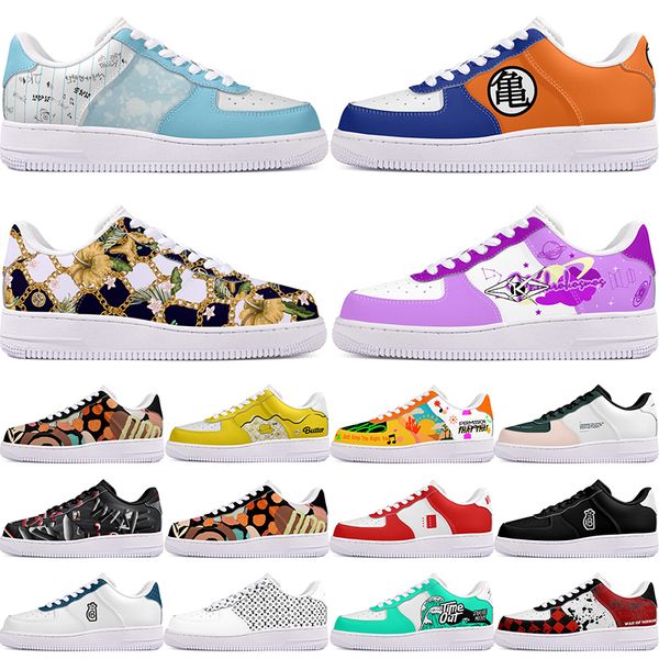 

DIY shoes winter beautiful lovely autumn mens Leisure shoes one for men women platform casual sneakers Classic cartoon graffiti trainers comfortable sports 86514