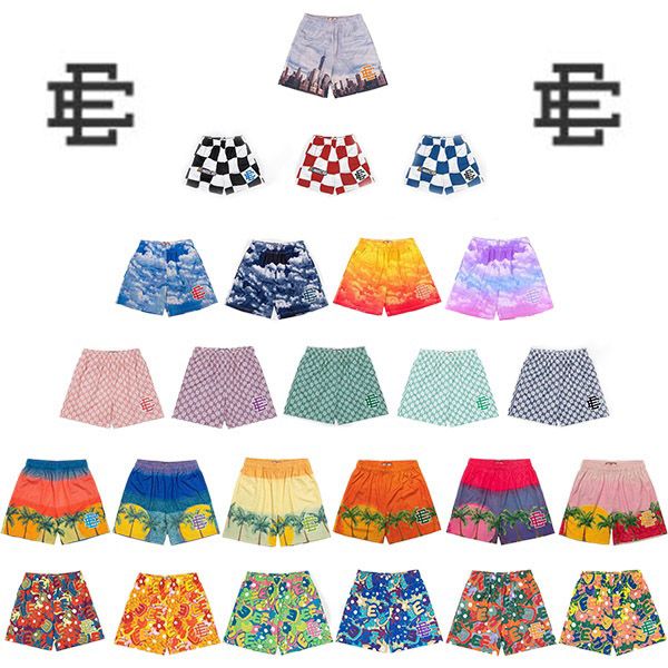 

eric emanuel sport shorts men and women 2022 eric-emanuel brand basketball short breathable beach pants wholesale size m--xxxl, White;black