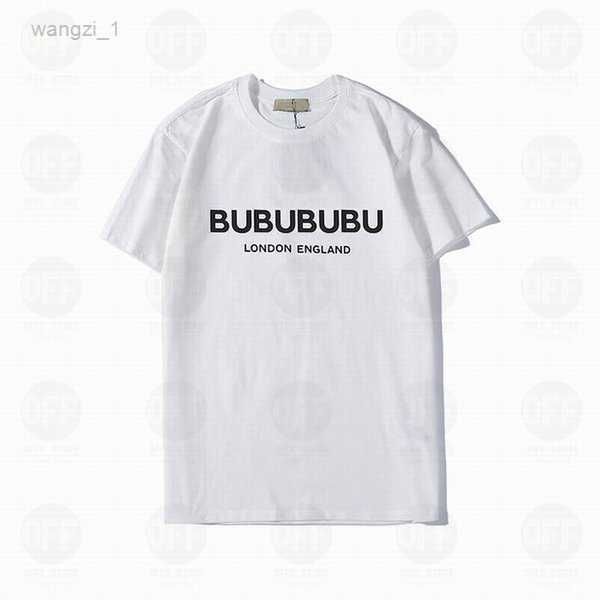 

s thirt fahion t shirt men women deigner tee apparel man caual chet letter shirt luxury clothing sleeve bur clothe 2 n98q, White;black