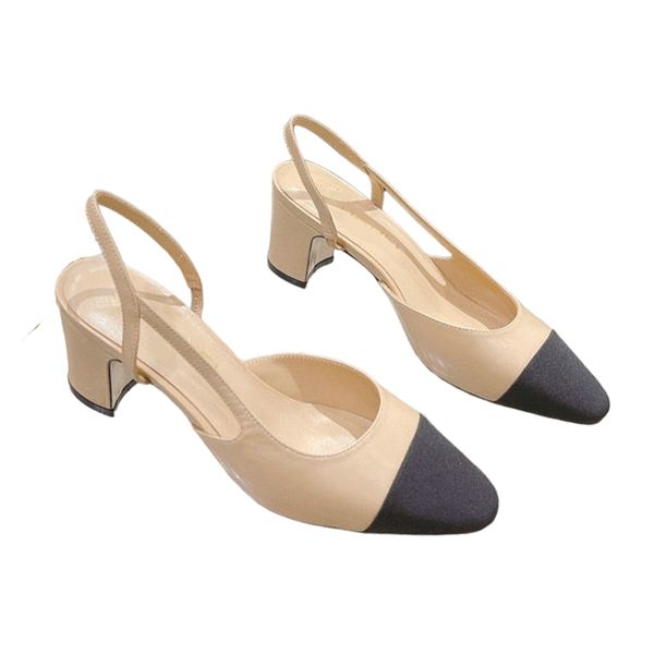 

shoes c* channel variety ladies decorative elegant glamour cowhide high heel sandals 35-42