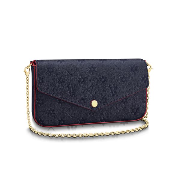 

handbag totes women shoulder bags crossbody handbags real leather embossing messenger wallet purse chain strap cross body ladies card holder