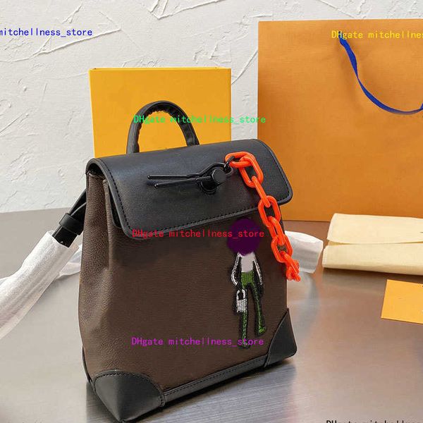 

mini crossbody bag handbags purse black leather chain shoulder bags fashion letter small backpack embroidery cartoon figures handle