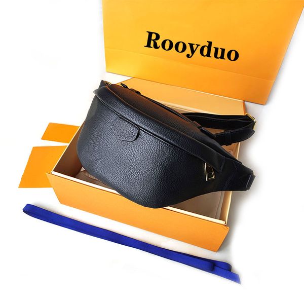 

rooyduo millionaire bum bag cross body designer shoulder bag waist bag designer brown flower luxury genuine leather waist bags fanny pack bu
