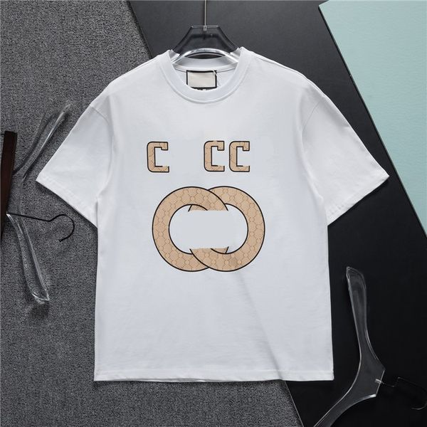 

2023 designer mens womens t shirt cotton short sleeve tees letters printed classic summer casual clothes couples t-shirt asian size m-xxxl, White;black