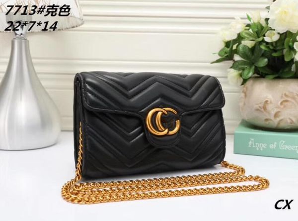 

designers crossbody bag womens luxurys handbags purse black fashion ggity clutch chain lambskin shoulder cross body bag g-2