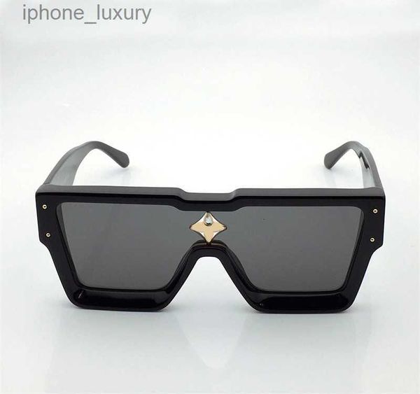 

621s uxury men cyclone sunglasses z1547 vintage square frame rhomboid diamond glasses avant-garde unique style eyewear anti-ultraviolet come, White;black