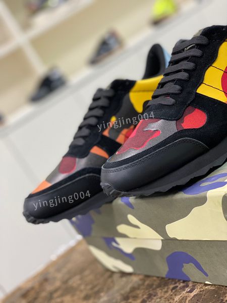 

2023 new luxury men womens boots sneaker fashion casual shoes leather shoe walking mens sports trainers sneakers, Black