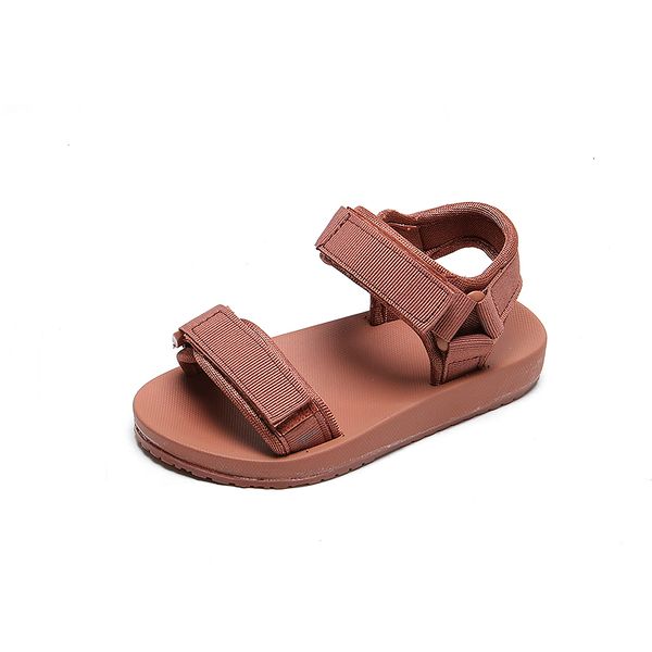 

sandals summer sandals for kids girls solid color casual sport children beach sandals non-slip infant student baby boys sandals smg012 23033, Black;red