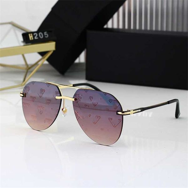 

2023 new toad mirror outdoor sunshade sunglasses female metal male, White;black