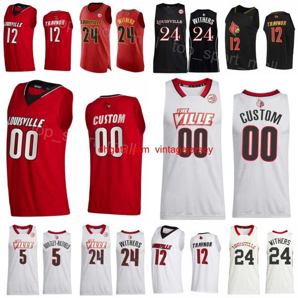 

college basketball 3 el ellis jersey 1 mike james 24 jaelyn withers 12 jj traynor 5 brandon huntley-hatfield 22 kamari lands 21 sydney curry, Black