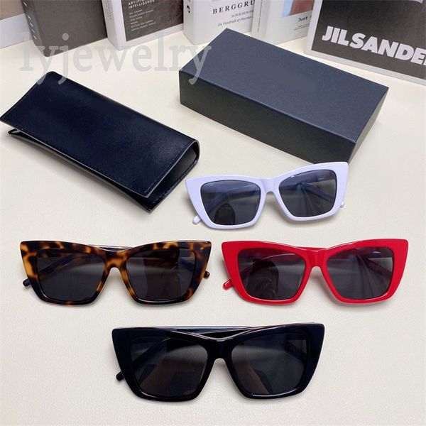 

cat eyes sunglasses fashion 276 mica glasses designer leisure durable nylon lens portable occhiali da sole common exquisite polarized sungla, White;black