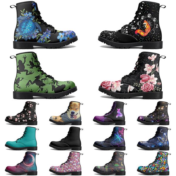 

DIY Classic Martin Boots Non-slip autumn winter man women hight cut trend Versatile warm Elevated Casual Customized Boots 72577