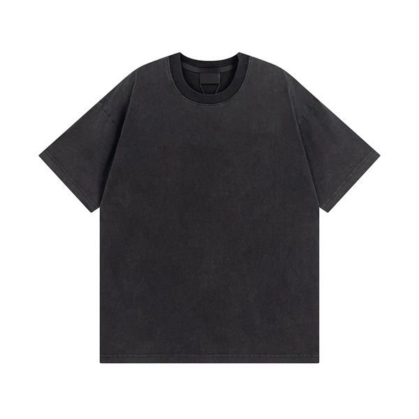 

t shirt summer new tide brand letter printing short-sleeved couple t-shirt casual round neck cotton a1, White;black