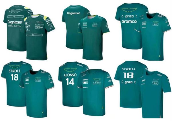 

2023 new motorsport short sleeve t-shirt summer round neck polo shirt same custom fit