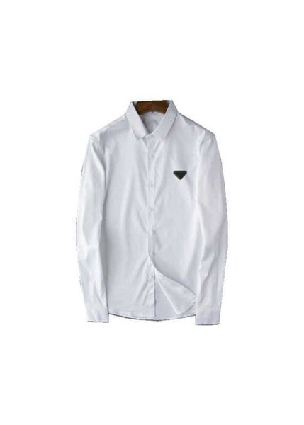 

luxury designer men's shirts fashion casual business social and cocktail shirt brand spring autumn slimming the most fashionable clothi, White;black