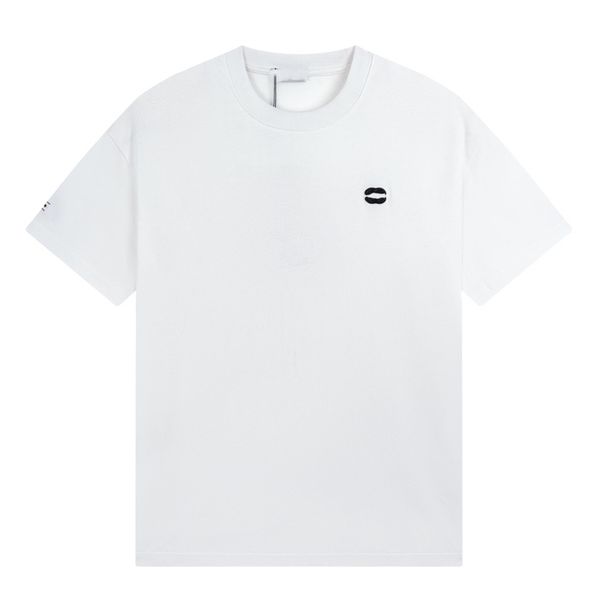 

men's t-shirt fashion men's t-shirts 2023 channel new cotton soft anti-wrinkle retro decorative printing letters casual student lo, White;black