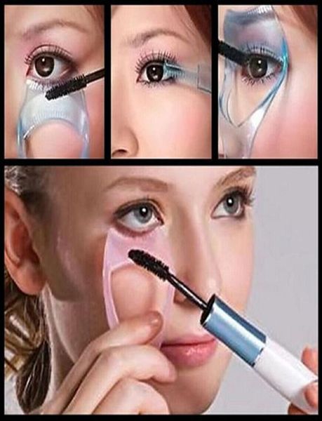 

3 in 1 mascara shield guard eyelash comb applicator guide card makeup tool 7coy 917h3440226