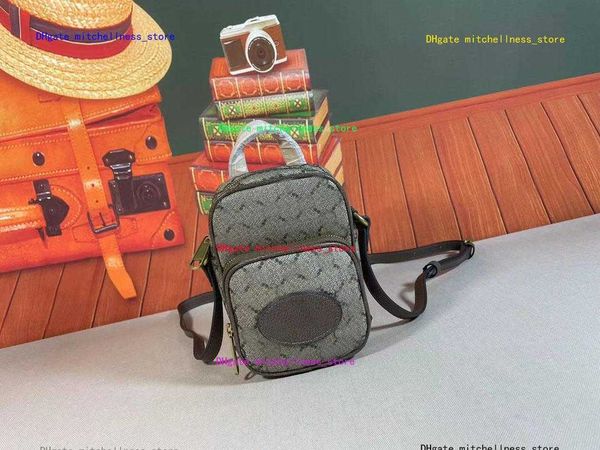 

designer brand shoulder tote bag crossbody luxurys bags purse handbag for women little flap with web green red strip card holder wallet