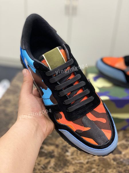 

designer fashion boots designer shoes real leather handmade gradient sneakers men shoe, Black