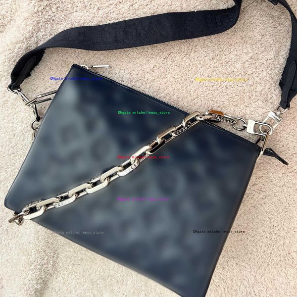 

designer square tote clutch coussins bag m57790 pochette crossbody bag luxury women fashion leather mens wallet handbag embossed with two