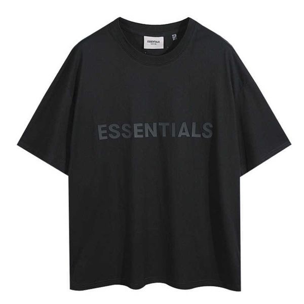 

essentialls designer t shirts for men women fog luxury tshirt ess tees cotton short jacket supre sleeve round fg loose t shirt vg0x, White;black