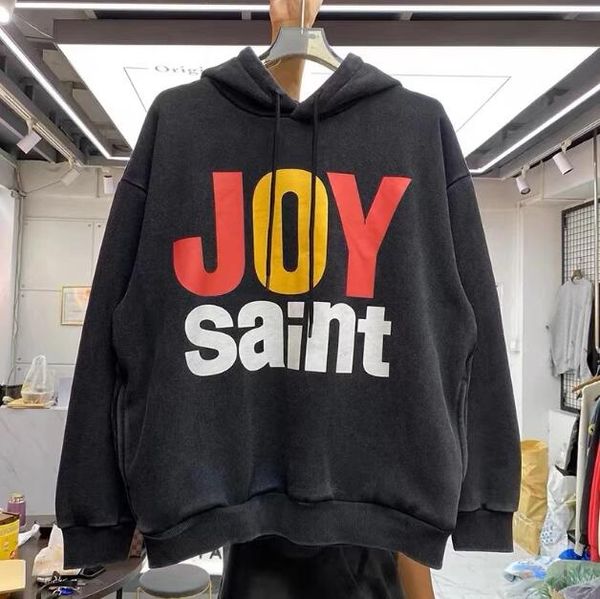 

men's plus size hoodies foaming lettering printing make old wash, Black;brown