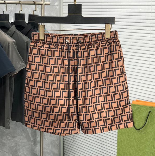 

summer shorts men beach board shorts mesh lining elastic waist loose swim trunk fashion casual baseball sports running short pants, White;black