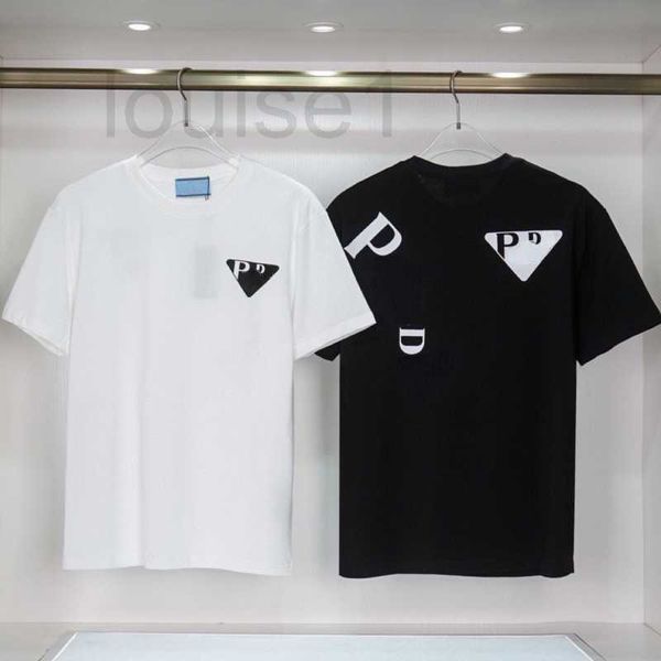 

men's t-shirts popular plus size tees t shirt designer shirts classic letter print luxury round neck short sleeve summer hoodie and wom, White;black