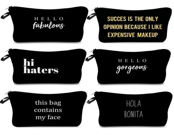 

mpb010 black with 3d print women cosmetic bag organizer travel bag hanging toiletry wash bag men makeup bags3418010