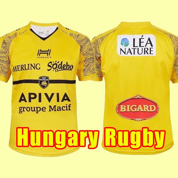 

2021 2022 2023 hungary rugby jerseys 21/22 hungary short sleeve world cup, Black;gray