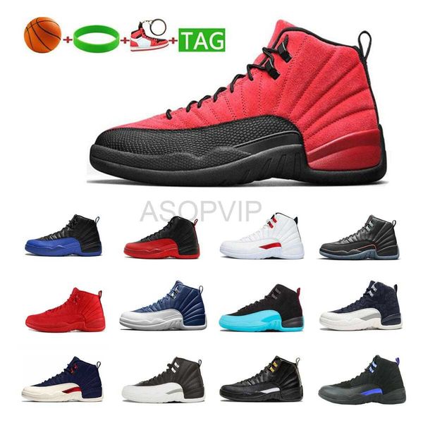 

outdoor basketball shoes 12 reverse flu game university gold dark purple royal twist bulls gym red sports sneakers trainers