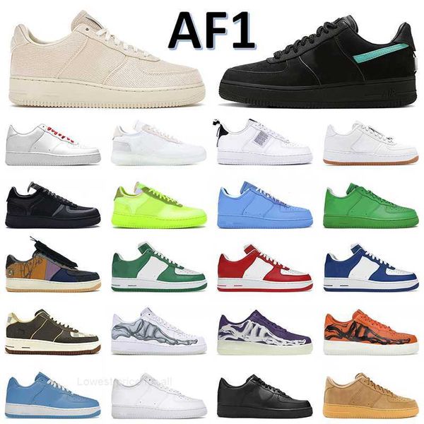 

classic 1 mens women running shoes skate low cut 07 tiffany sneakers triple white utility black cactus jack ow volt mca university blue