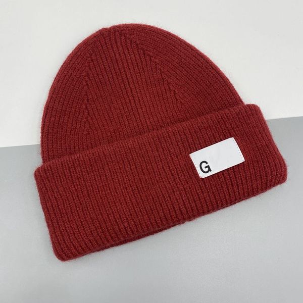 

Hat Knitted New Hat Beanie Men Women Winter Beanie Skull Caps Casual Bonnet Gorro Thick Skullies Gannis Knit Cap Classic Sport Solid Color high-quality ies