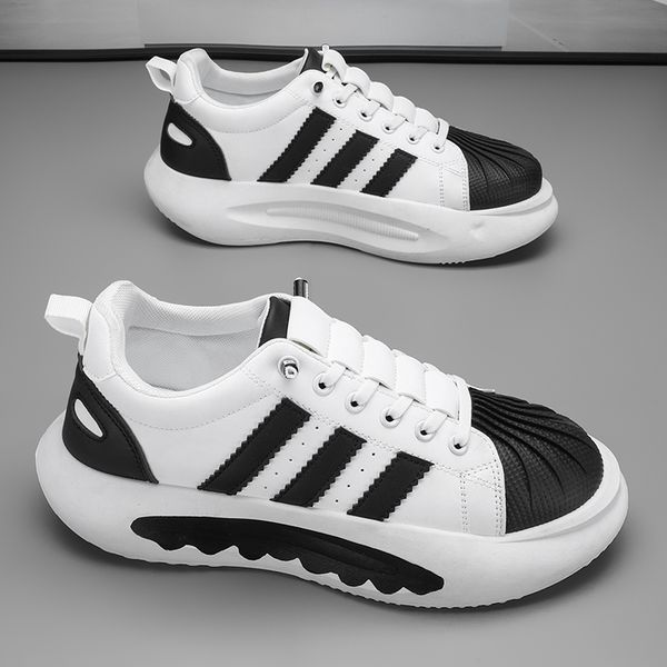 

2023 men women running shoes shell toe white green black brown mens trainers outdoor sneakers size 39-44 color51