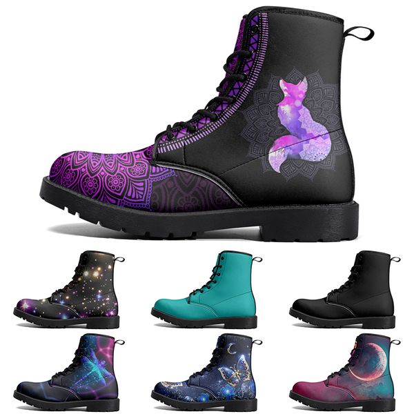 

DIY new Classic Martin Boots Non-slip autumn winter man women Versatile Customized warm Fashion Versatile Elevated Casual Boots 70006