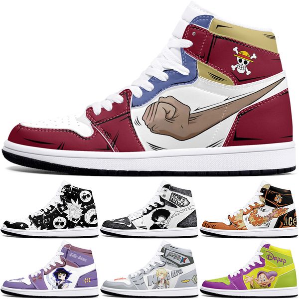 

New customized shoes diy sports basketball shoes 1s men women fashion anime customized figure sneakers 0001XVLF