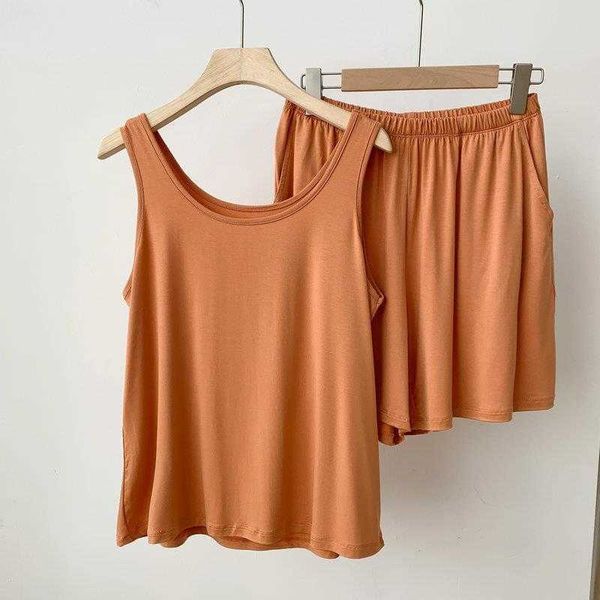 

modal camisole womens summer wear large size loose home thin suit shorts pajamas