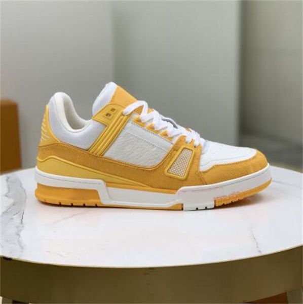 

2023 designer men causal shoes fashion woman leather lace up platform sole sneakers white black women shoes